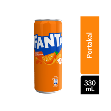 Fanta Portakal Aromalı Kutu 330 Ml