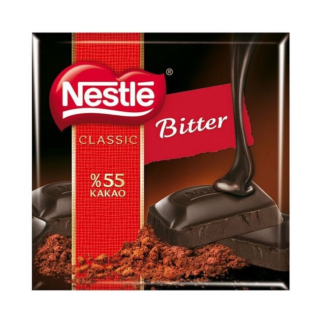 Nestle Kare Çikolata Bitter 60 gr